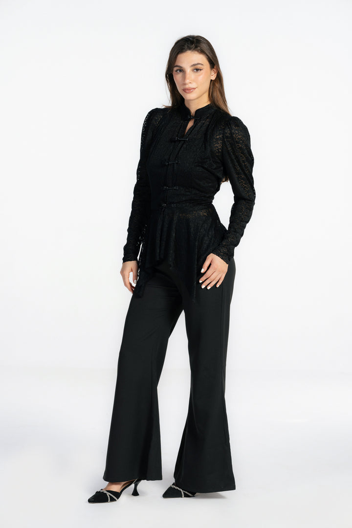 Allure Lace top - Black