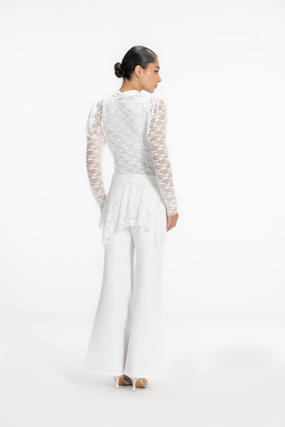 Allure Lace top - White