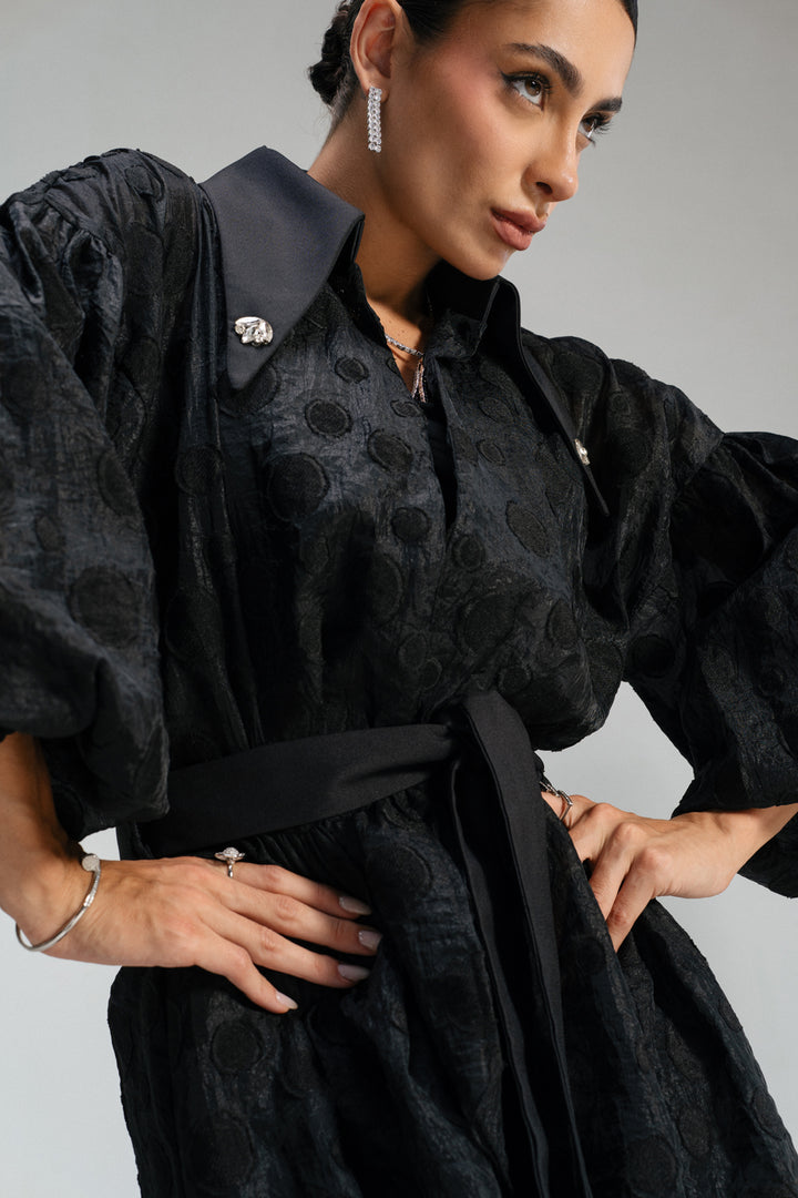 Sheer Muse Cardigan - Black