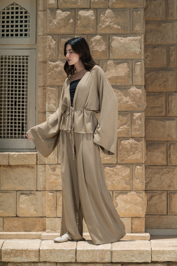 The Stripes Linen Set