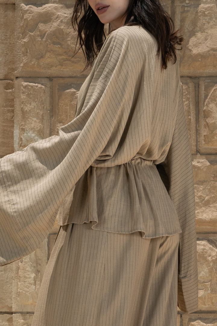 The Stripes Linen Set