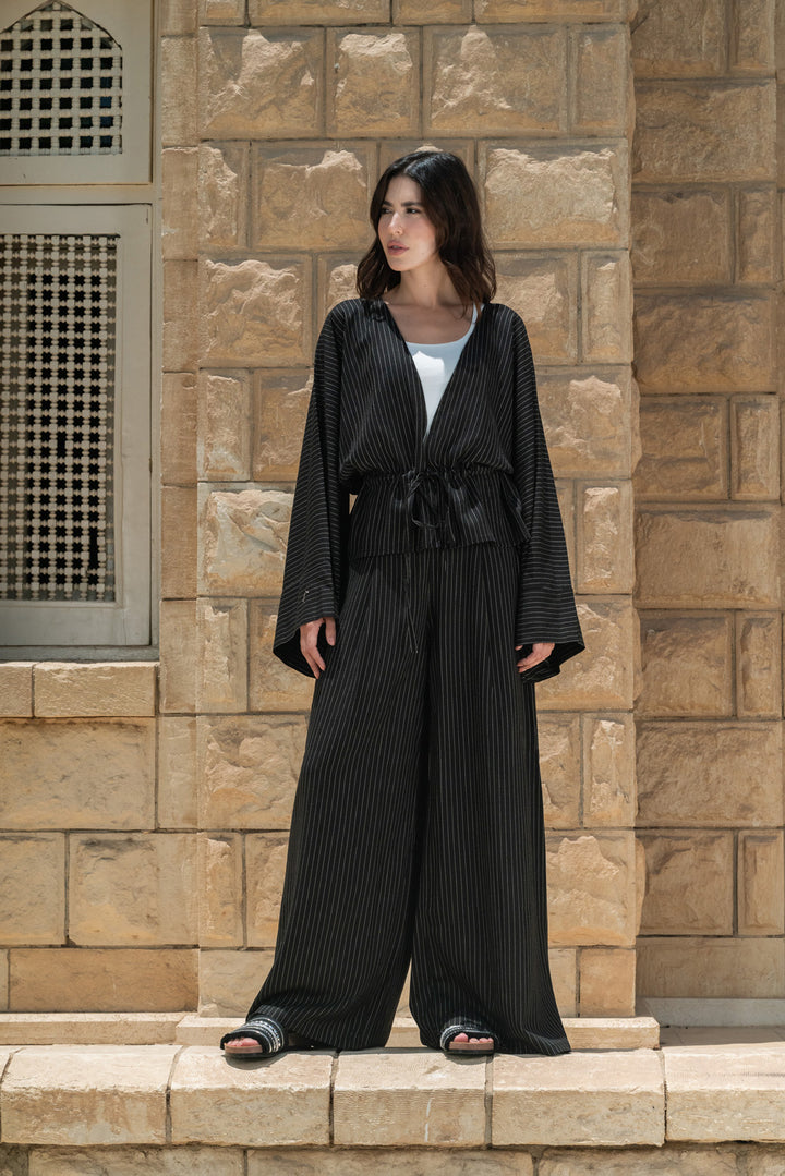 The Stripes Linen Set