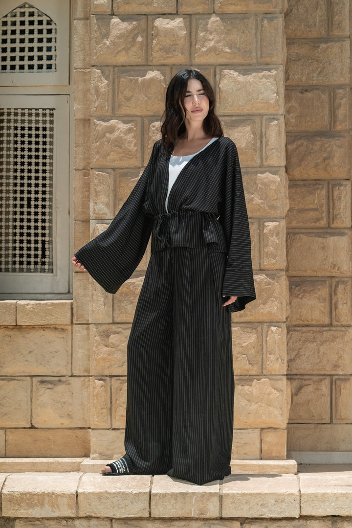 The Stripes Linen Set