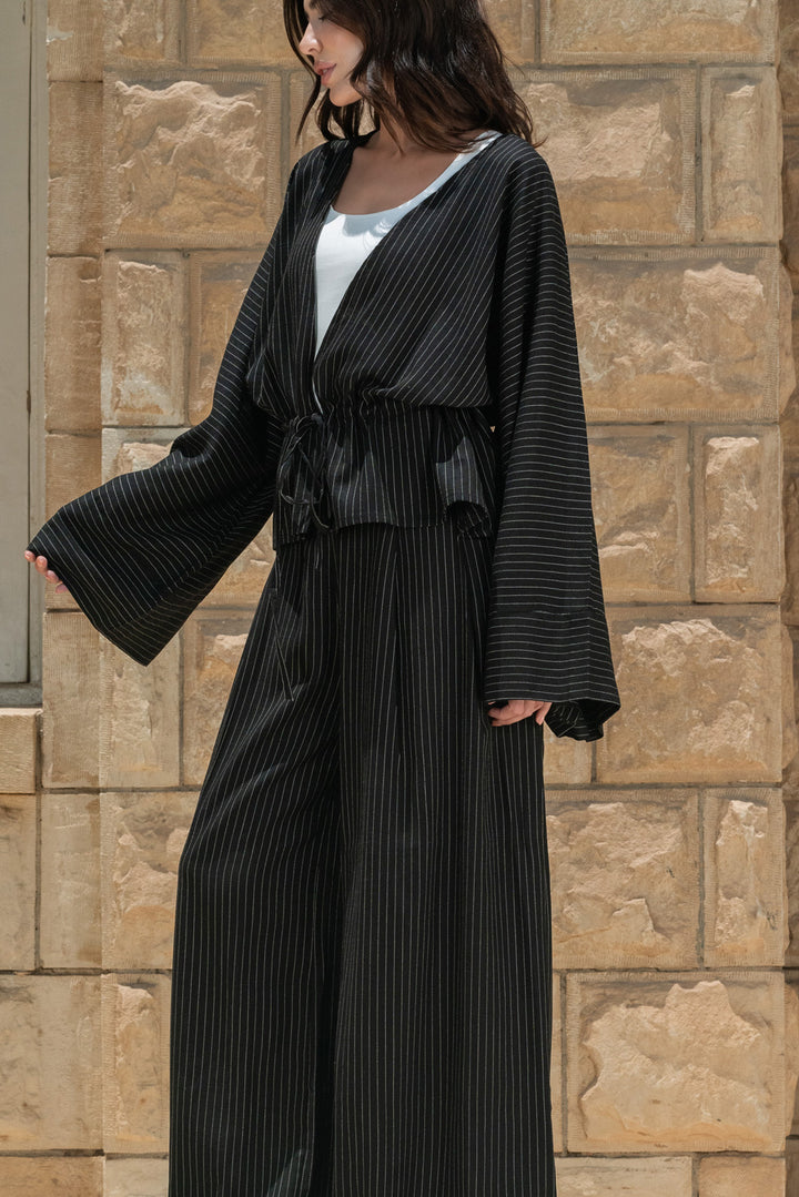 The Stripes Linen Set