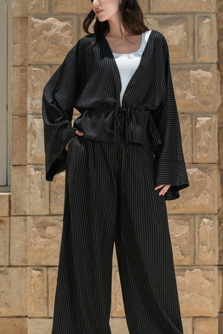 The Stripes Linen Set