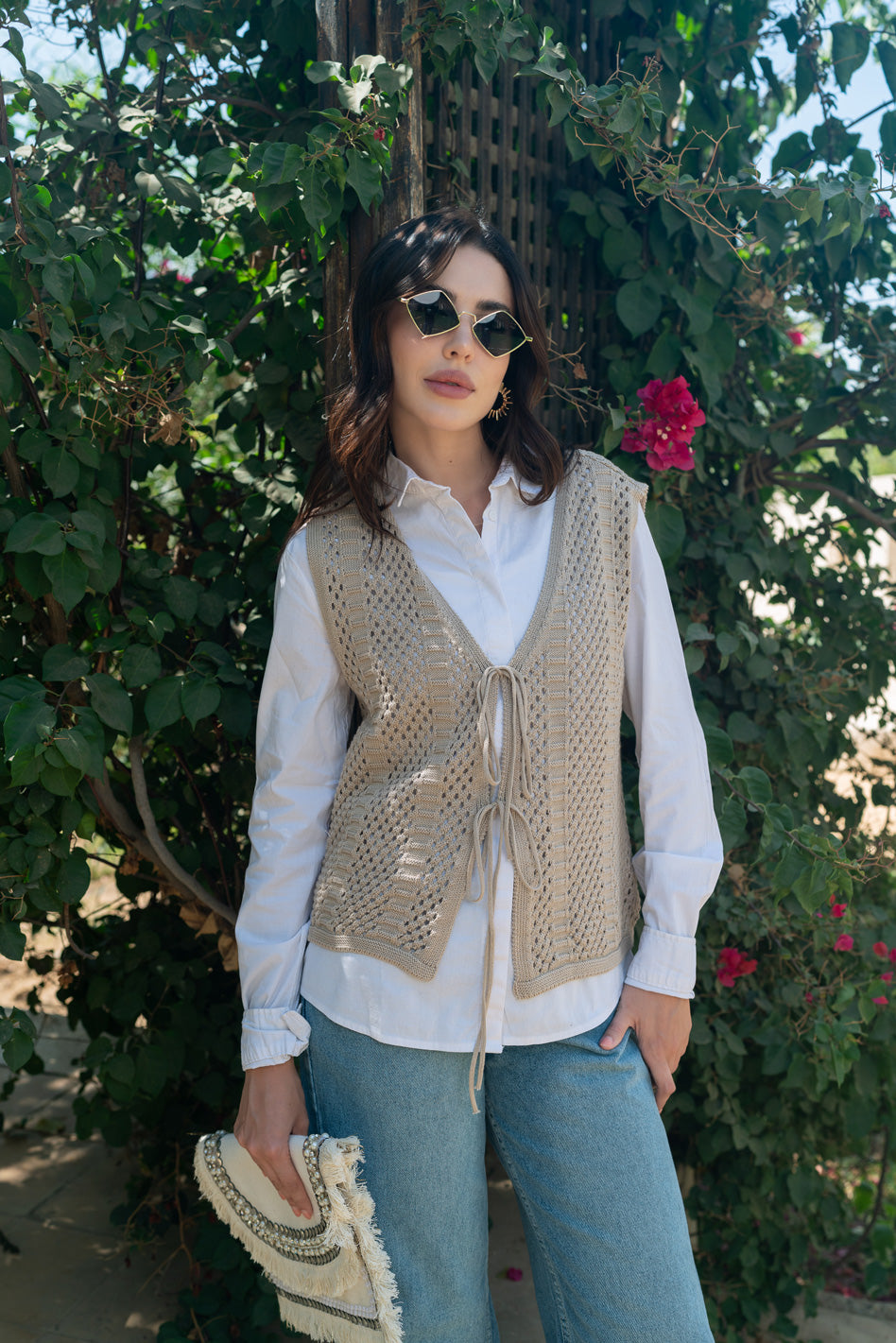 Breeze Crochet Vest