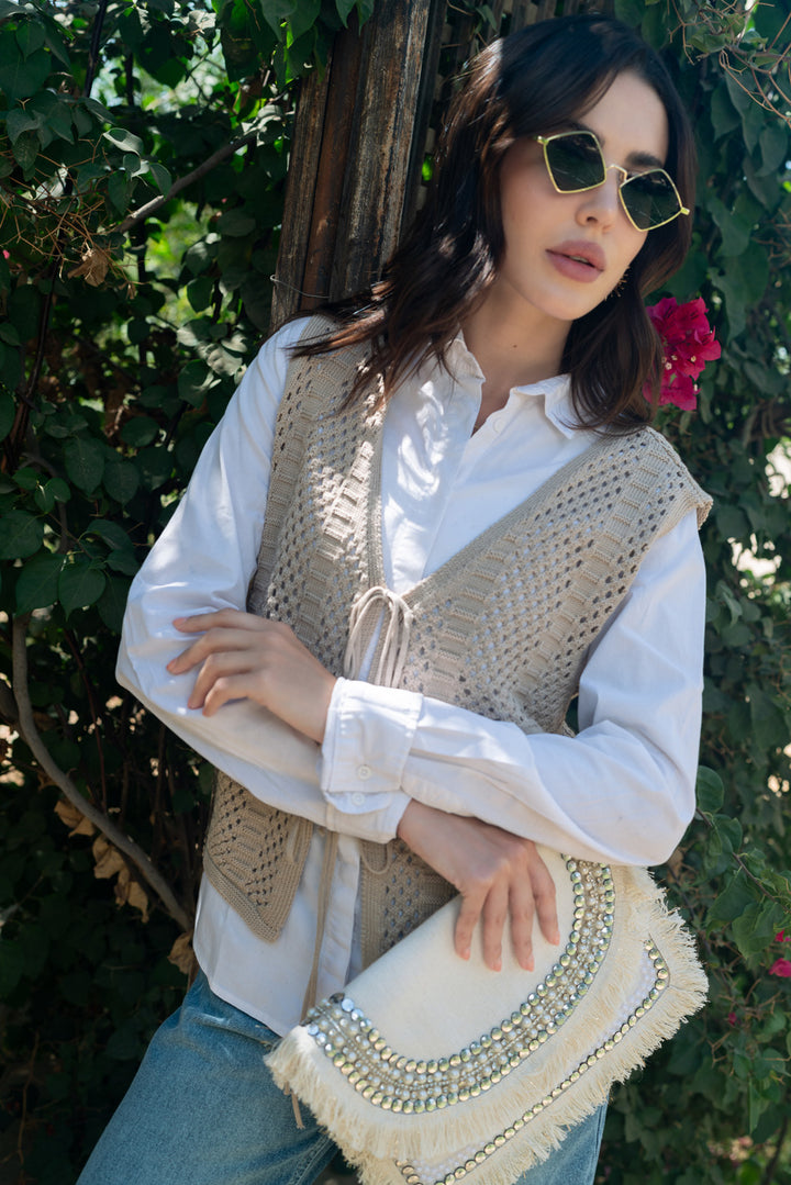 Breeze Crochet Vest