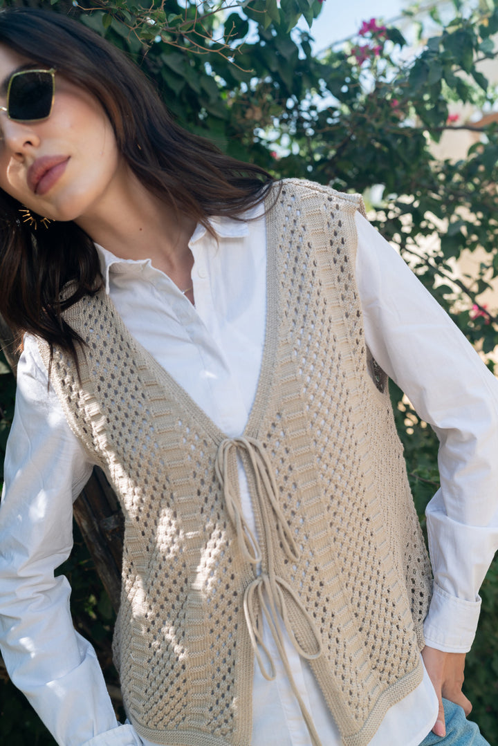 Breeze Crochet Vest