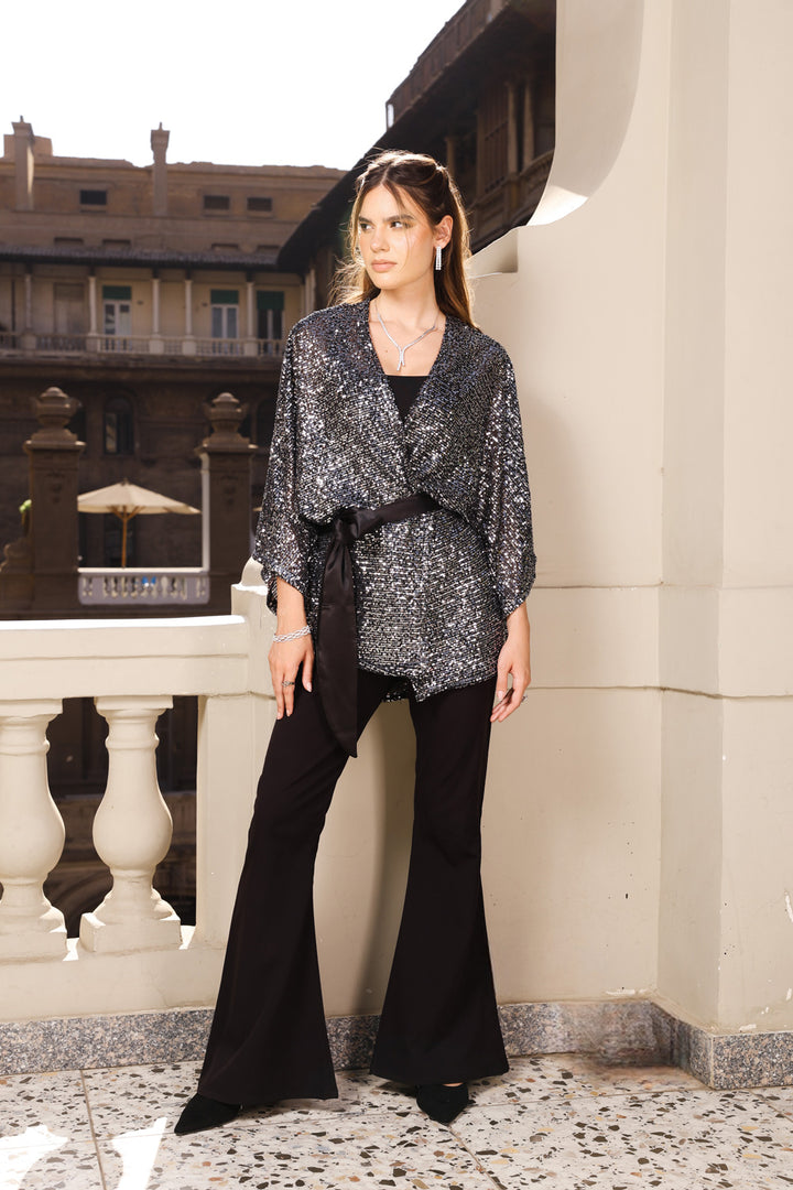 Bling bling jacket - Silver