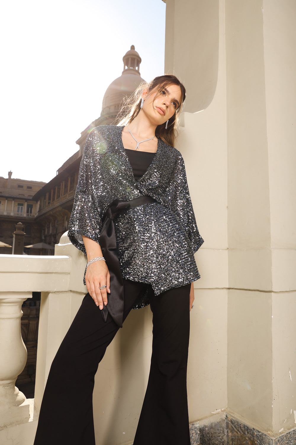 Bling bling jacket - Silver