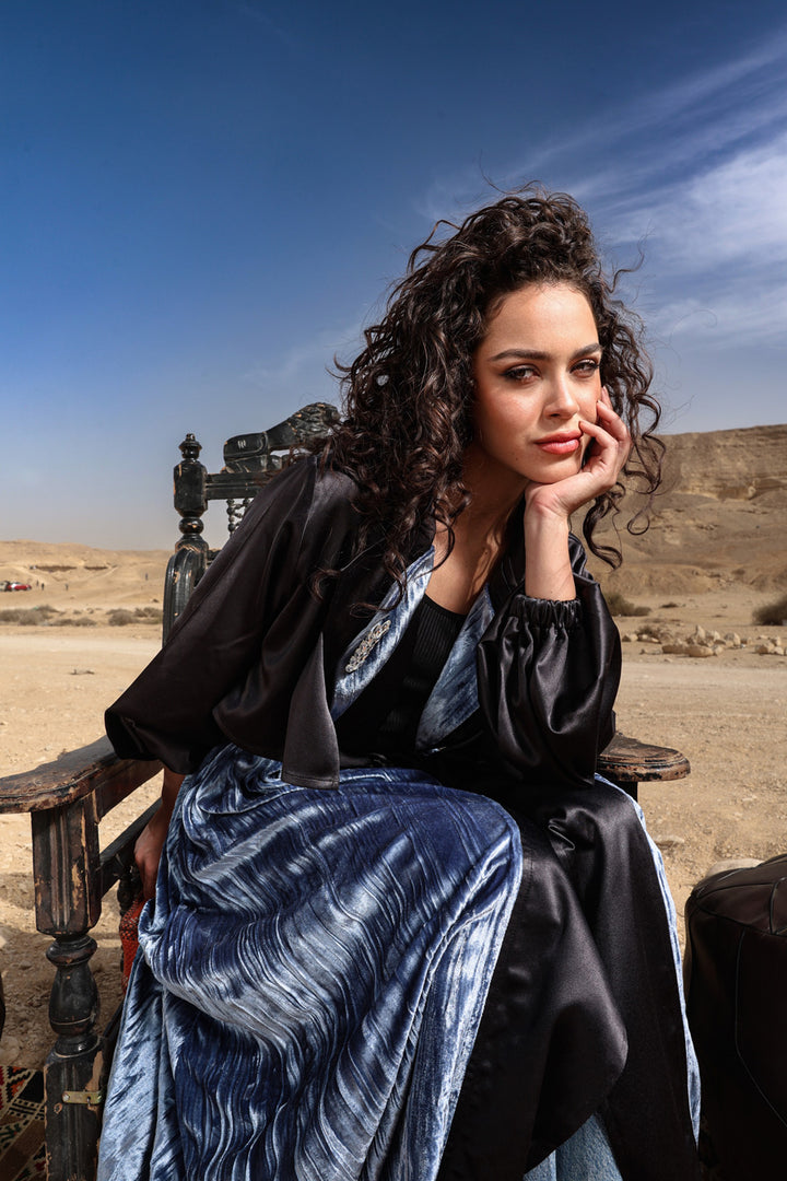 Najm Coat - Baby Blue