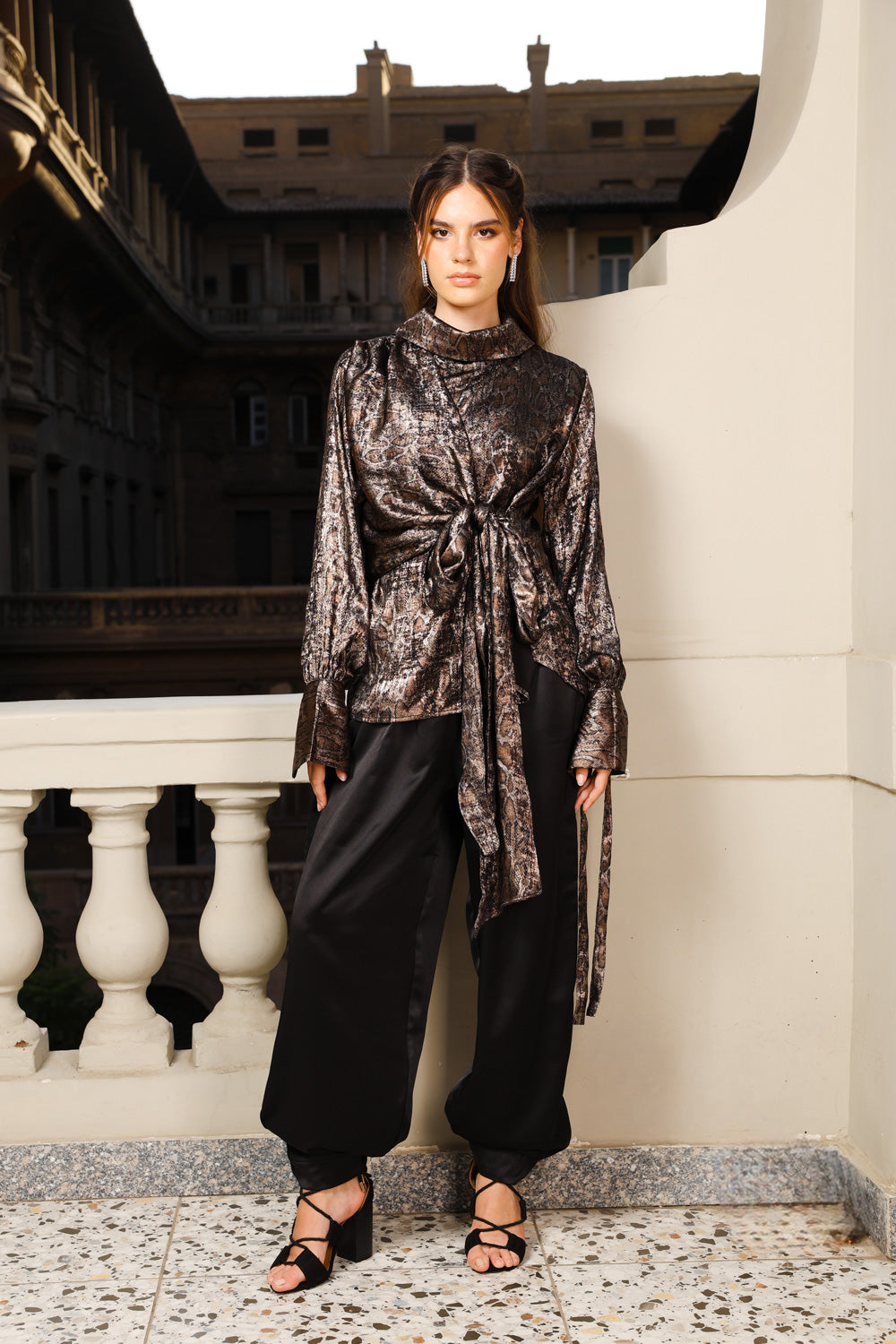 Shine Cuff Pants