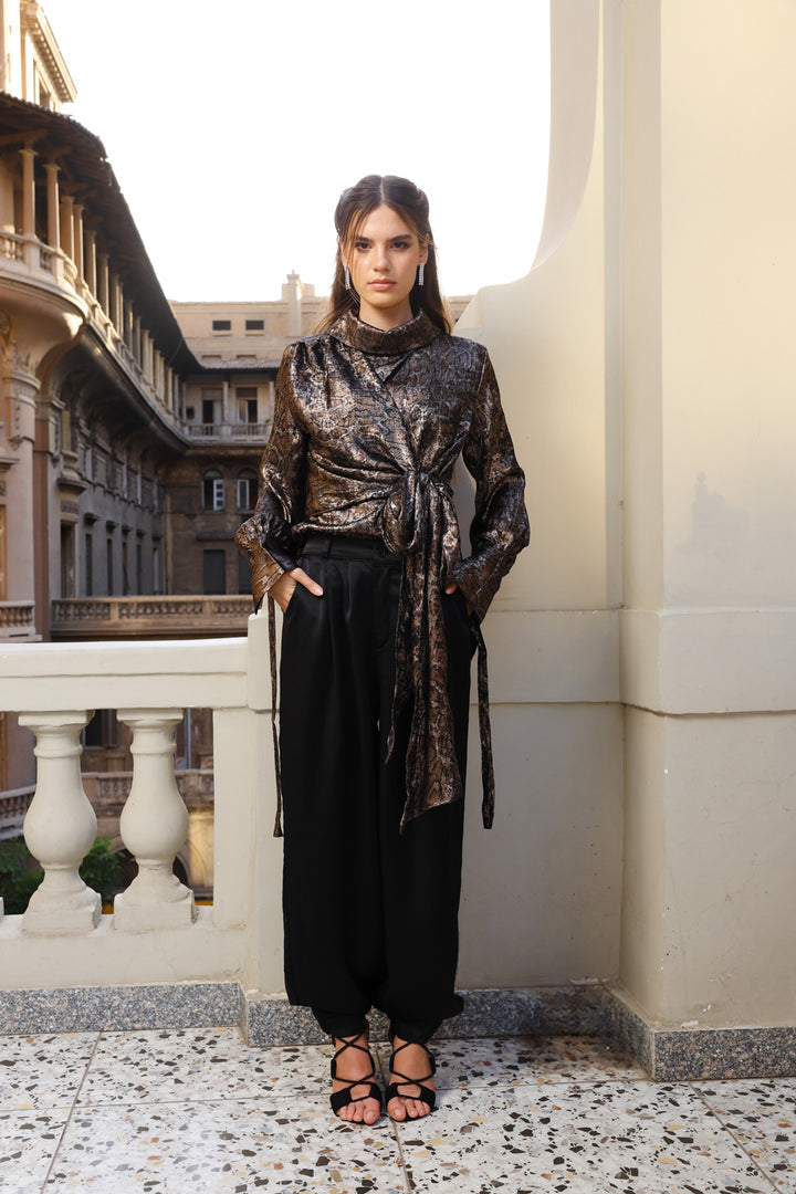 Shine Cuff Pants