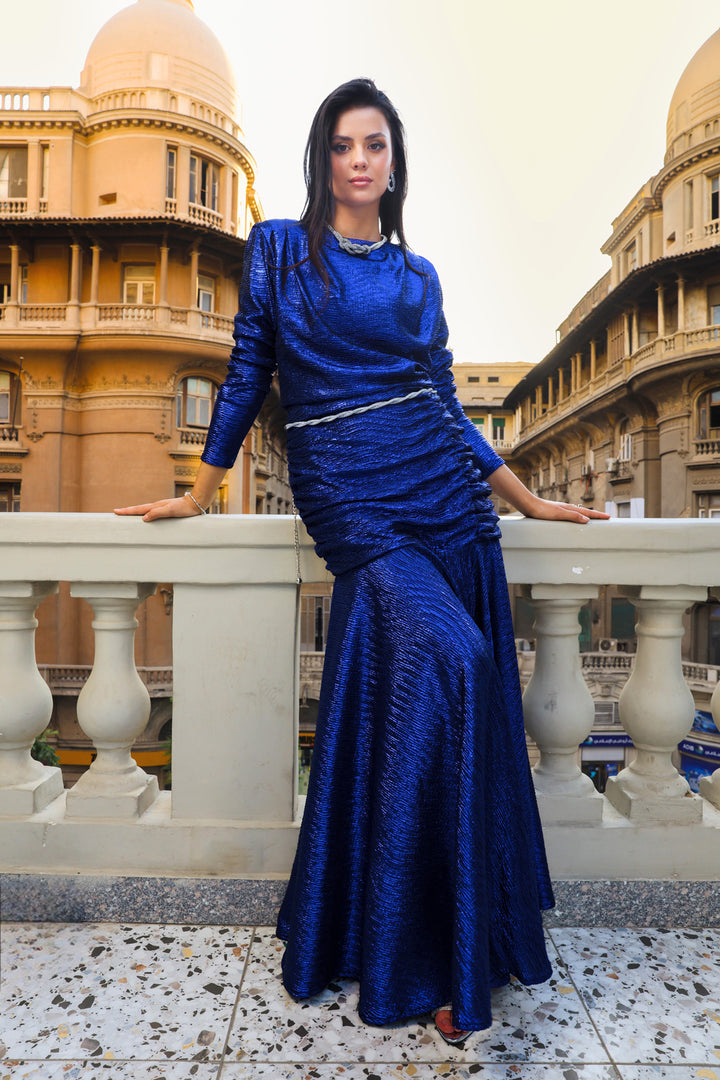 Glimma Dress - Blue