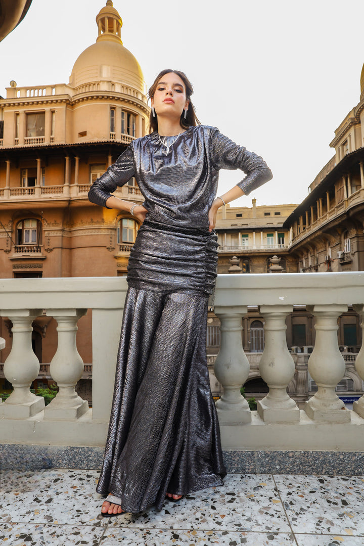 Glimma Dress - Silver