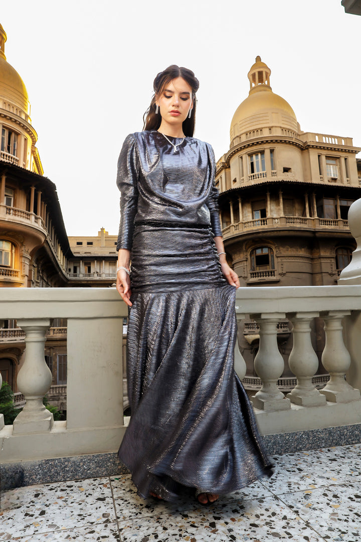 Glimma Dress - Silver