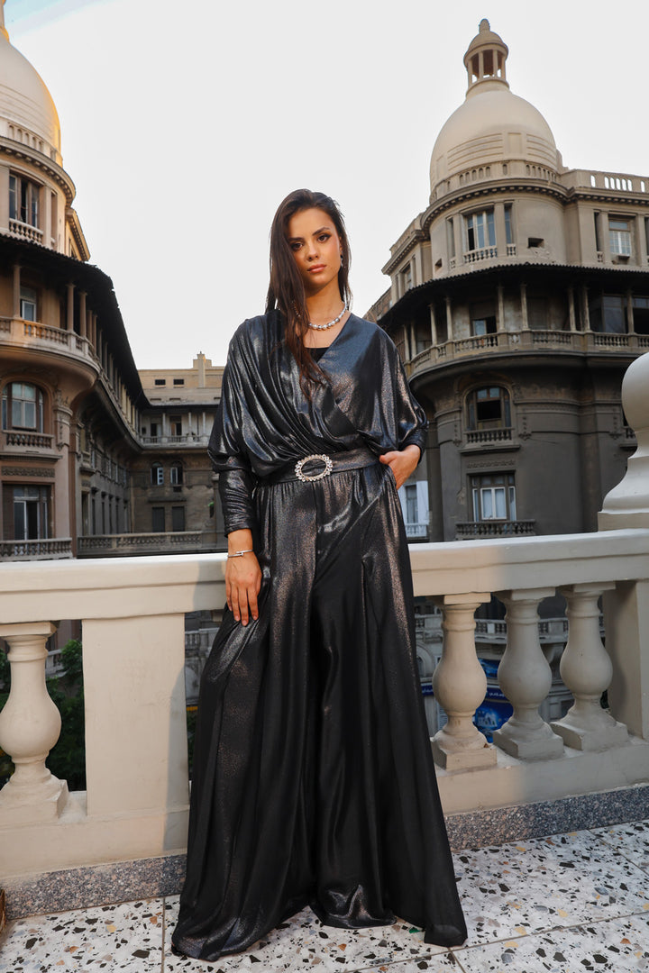 Free Glow Jumpsuit - Silver