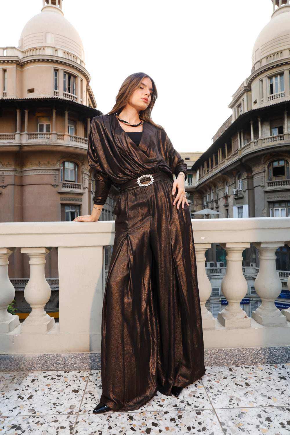 Free Glow Jumpsuit - Oxide Brown