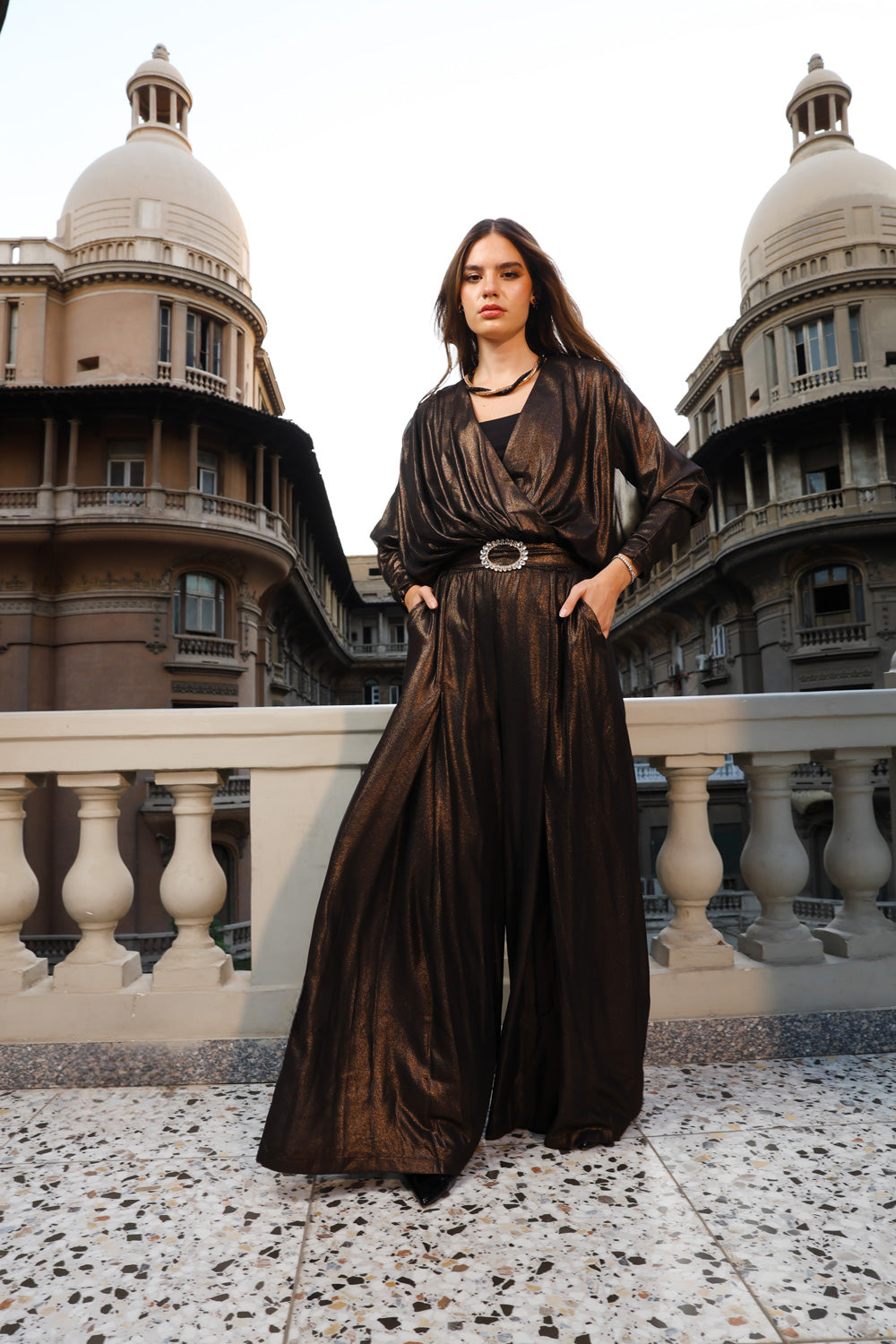 Free Glow Jumpsuit - Oxide Brown