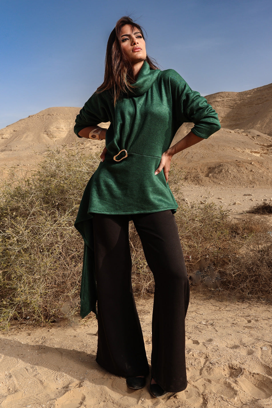 Draped Asymmetric Top