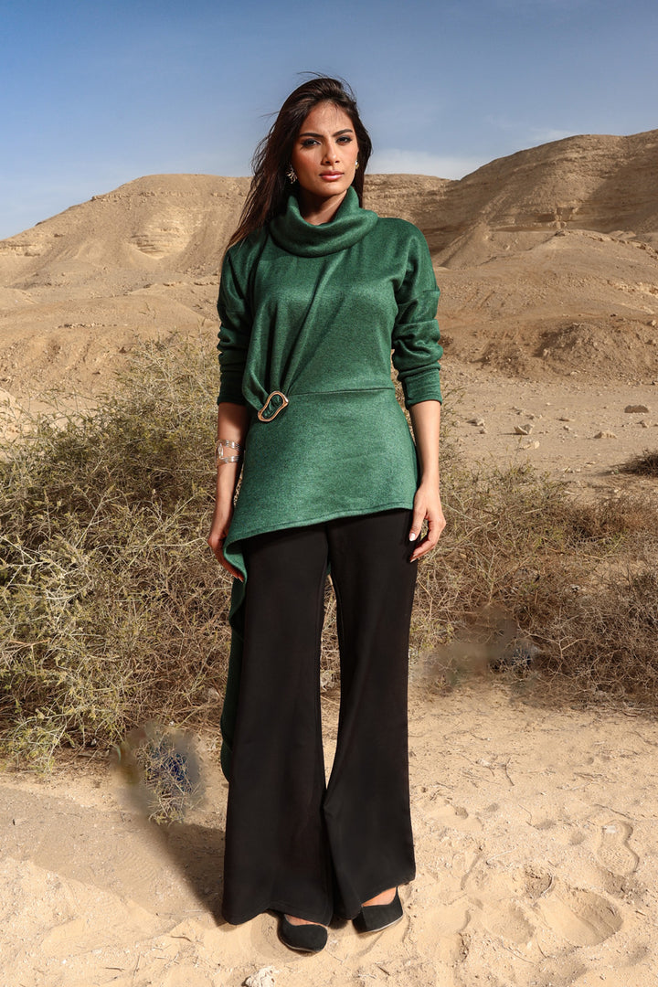 Draped Asymmetric Top