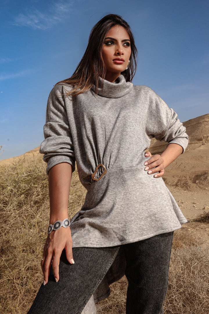 Draped Asymmetric Top