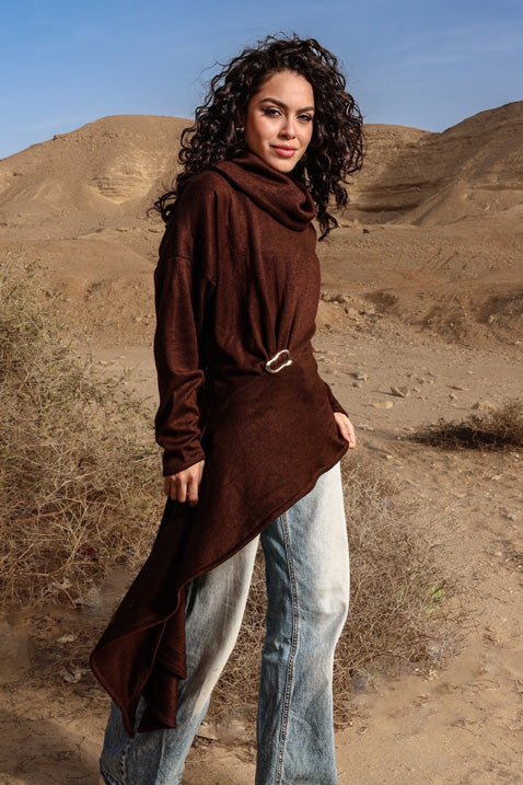 Draped Asymmetric Top