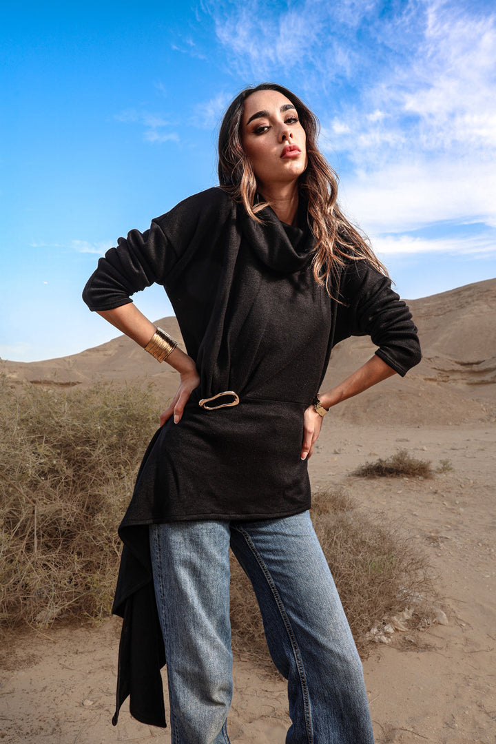 Draped Asymmetric Top