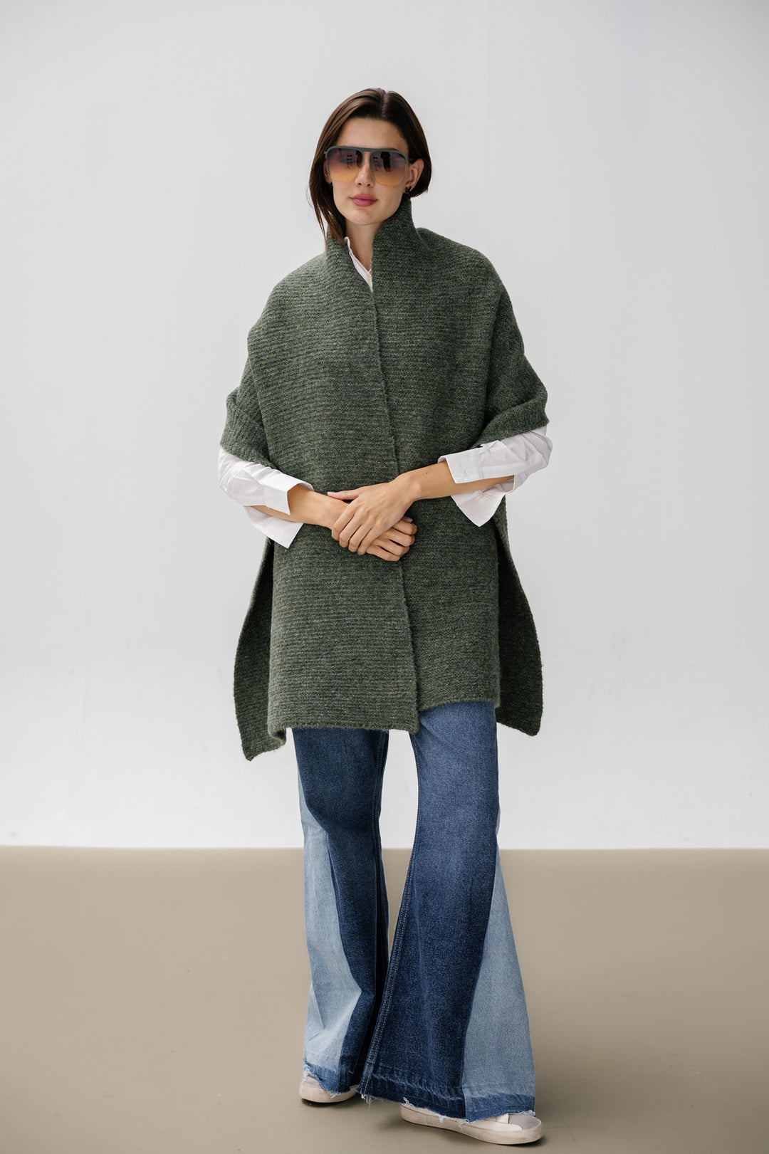 Cozy Knit Scarf - Olive