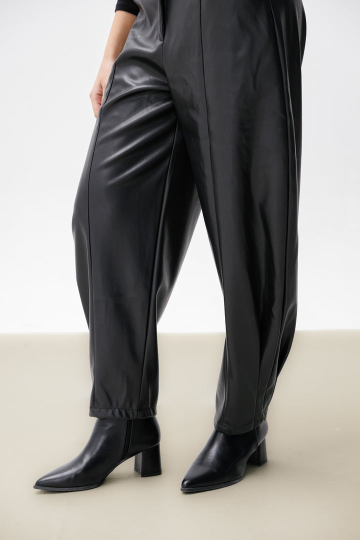 Leather Ballooon Pants