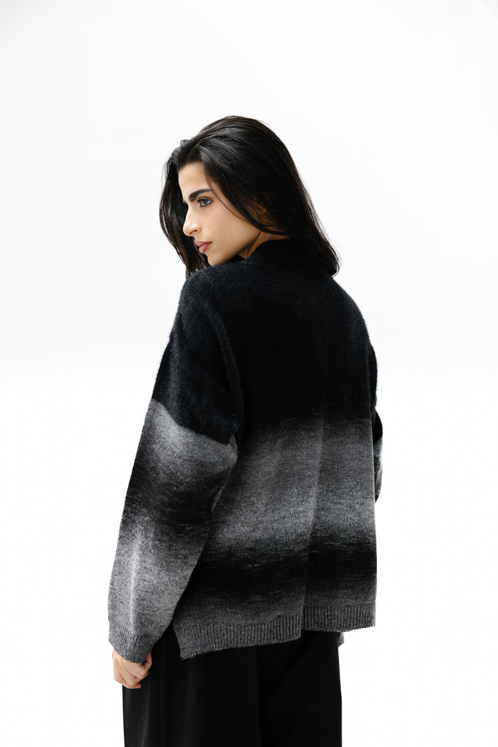 Gradient sweater