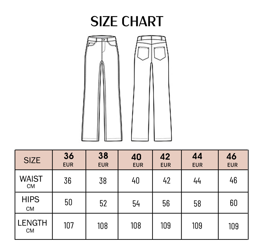 Straight Wide Leg Jeans - Dark Grey
