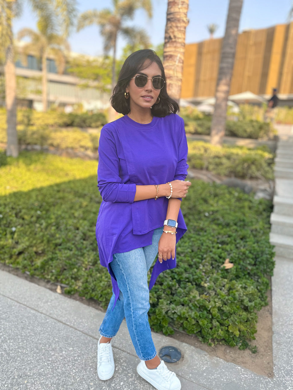 Enchanted Asymmetrical Tshirt – sarasalamadesigns