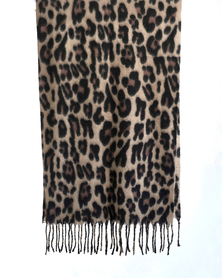 Animal Print Warm Scarf